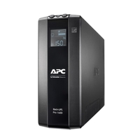 APC (BR1600MI) BACK-UPS PRO (BR), 1600VA, IEC(8), AVR, LCD MONITORING, 2YR WTY