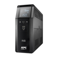 APC (BR1600SI) BACK-UPS PRO (BR)1600VA, SINEWAVE,8 OUTLETSAVR, LCD, INTERFACE