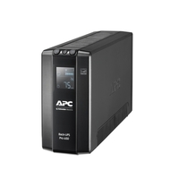 APC (BR650MI) BACK-UPS PRO (BR), 650VA, IEC(6), AVR, LCD MONITORING, 2YR WTY