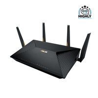 ASUS BRT-AC828 AC2600 Dual-WAN VPN Wireless Business Router, Captive Portal, Radius Server ability,  IPsec VPN, Dual WAN accelerator, 8G switch