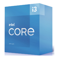 Intel i3-10105 CPU 3.7GHz (4.4GHz Turbo) LGA1200 10th Gen 4-Cores 8-Threads 6MB 65W Graphic Card Required Box 3yrs Comet Lake Refresh