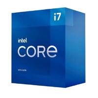 Intel i7-11700 CPU 2.5GHz (4.9GHz Turbo) 11th Gen LGA1200 8-Cores 16-Threads 16MB 65W UHD Graphics 750 Retail Box 3yrs Rocket Lake