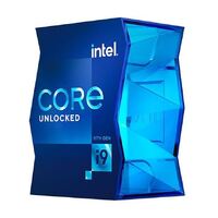 Intel i9-11900K CPU 3.5GHz (5.3GHz Turbo) 11th Gen LGA1200 8-Cores 16-Threads 16MB 125W UHD Graphics 750 Unlocked Retail Box 3yrs no Fan
