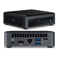 Intel NUC mini PC i5-10210U 4.2GHz 2xDDR4 SODIMM M.2 SATA/PCIe SSD HDMI USB-C (DP1.2) 3xDisplays GbE LAN WiFi BT no AC Cord ~SYI-NUC10I5FNK4