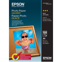 EPSON C13S042540 PHOTO PAPER GLOSSY A4 100 SHEETS 200 GSM