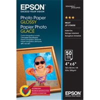 EPSON C13S042547 PHOTO PAPER GLOSSY 4X6 50 SHEET