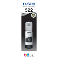 EPSON 522 BLACK INK BOTTLE FOR ECOTANK ET-2710