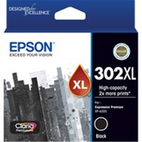 EPSON 302XL PIGMENT BLACK INK CLARIA PREMIUM FOR EXPRESSION PREMIUM XP-6000