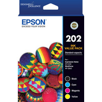 EPSON C13T02N692 202 STANDARD 4 INK PACK XP-5100 WF-2860