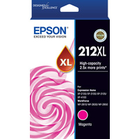 EPSON 212XL MAGENTA INK FOR XP-4100 XP-3105 XP-3100 XP- 2100 WF-2850 WF-2830 WF-2810