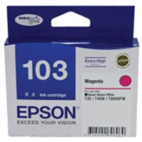 EXTRA HIGH CAP 103 MAGENTA INK CARTRIDGE STYLUS OFFICE T30 T40W TX600FW