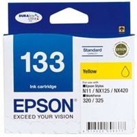 STANDARD CAPACITY YELLOW INK CARTRIDGE STYLUS N11 NX125 NX420 WORK FORCE 320 325