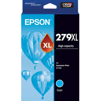 EPSON 279XL CYAN CLARIA PHOTO HD INK CARTRIDGE FOR XP-980