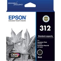EPSON 312 BLACK INK CLARIA PHOTO HD XP-8500 / XP-15000