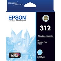EPSON 312 LIGHT CYAN INK CLARIA PHOTO HD XP-8500