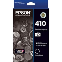 EPSON 410 STD CAP CLARIA PREMIUM PHOTO BLK INK CART XP-530 XP-630