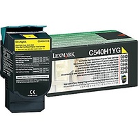 C540H1YG YELLOW TONER YIELD 2K PAGES FOR C540 C543 C544 X543 X544