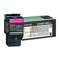 LEXMARK MAGENTA TONER YIELD 4000 PAGES FOR C544 X544