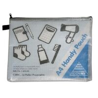 Handy Pouch A4 Zippered C641A4 Colby Black 