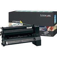 LEXMARK YELLOW PREBATE TONER YIELD 6000 PAGES FOR C772