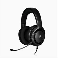 CORSAIR HS35 STEREO Gaming Headset Discord Certified, Clear Sound, and Plush Memory Foam, Carbon. Headphone (LS) > HS55