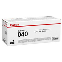 CANON CART040BK BLACK TONER CARTRIDGE 6.3K TO SUIT LBP712CX