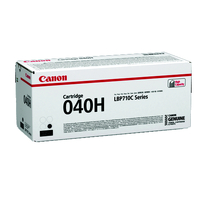 CANON CART040BK HIGH BLACK CARTRIDGE 12.5K TO SUIT LBP712CX