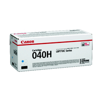 CANON CART040C HIGH CYAN TONER CARTRIDGE 10K TO SUIT LBP712CX