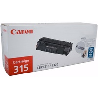 CANON CART315 BLACK TONER FOR LBP3310 LBP3370 3K