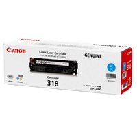 CANON CART318C CYAN TONER FOR LBP7200CDN LBP7680CX 2.9K