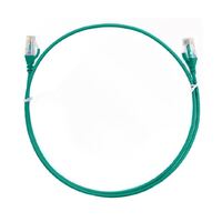 8ware CAT6 Ultra Thin Slim Cable 3m / 300cm - Green Color Premium RJ45 Ethernet Network LAN UTP Patch Cord 26AWG for Data