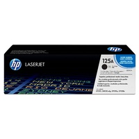 HP 125A BLACK TONER 2200 PAGE YIELD FOR CLJ CM1312 CP15XX