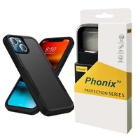 Phonix Apple iPhone X / iPhone XS Armor Light Case - Black (CBALCXSB), Military-Grade Drop Protection, Scratch-Resistant, Enhanced Camera Protection