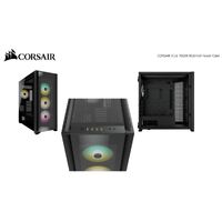 Corsair Obsidian 7000x RGB TG Tower Case, Mini-ITX, M-ATX, ATX, E-ATX, 3x 140 RGB PWM Fan,USB 3.1 Type C, 10x 2.5', 6x 3.5' HDD. Black