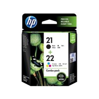 HP 21 & HP 22 COMBO INK PACK 355 190  165 PAGE YIELD FOR DJ 3940 3920 & PSC 1400