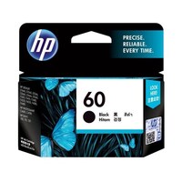 HP 60 BLACK INK 200 PAGE YIELD FOR DJ D2500 D2530 & F4200