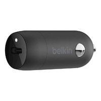 BELKIN 1 PORT CAR CHARGER, 20W USB-C (1) PD, BLACK, 2 YR WITH $2500 CEW