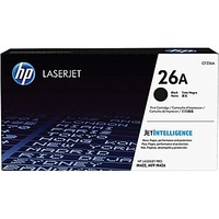 HP 26A BLACK TONER - APPROX 3.1K PAGES. FOR M402, M426 PRINTERS