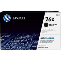 HP 26X BLACK TONER - HIGH YIELD - APPROX 9K PAGES. FOR M402,M426 PRINTERS