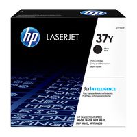 HP 37Y Black LaserJet Toner Cartridge
