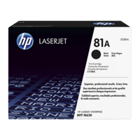 HP 81A BLACK TONER - FOR M604,M605, M606, M630 SERIES PRINTERS