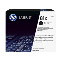 HP 81X BLACK TONER - HIGH YIELD. FOR M604, M605, M606, M630 SERIES PRINTERS