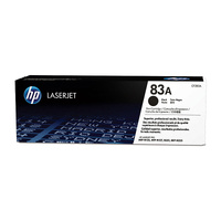 HP 83A BLACK TONER - APPROX 1.5K PAGES - FOR M201, M125, M127, M225, M226 SERIES