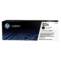 HP 83A BLACK TONER - APPROX 1.5K PAGES - FOR M201, M125, M127, M225, M226 SERIES