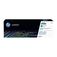 HP 410X CYAN TONER - HIGH YIELD- APPROX 5K PAGES. FOR M377, M477, M452 PRINTERS