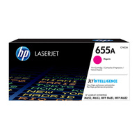 HP 655A MAGENTA TONER - APPROX 10.5K PAGES - M652, M653, M681, M682 COMPATIBLE