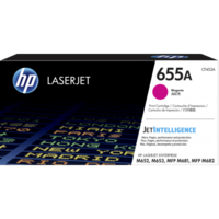 HP 655A MAGENTA TONER - APPROX 10.5K PAGES - M652, M653, M681, M682 COMPATIBLE