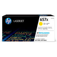HP 657X YELLOW TONER - HIGH YIELD - APPROX 23K PAGES - M681, M682 COMPATIBLE
