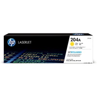 HP 204A YELLOW TONER - APPROX 900 PAGES - FOR M154, M180, M181 PRINTERS
