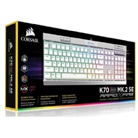 Corsair K70 MK.2 MX Speed RGB Backlit RGB LED, Mechanical Brushed Aluminum frame Keyboard. Leader VIP Exclusive (LS)